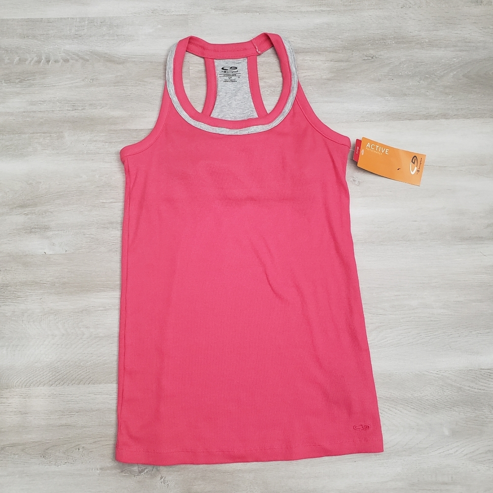 NEW Champion Active Performance Workout Inner Bra Racerback Tank Top Sz S